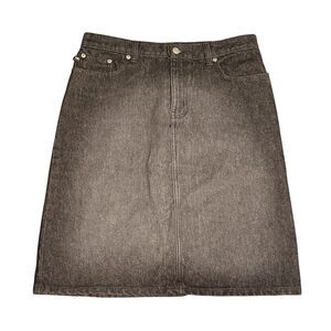 Vintage Ralph Lauren Knee Length Denim Skirt